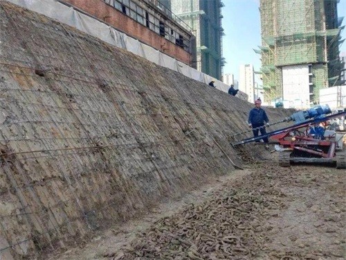 云城建筑边坡支护